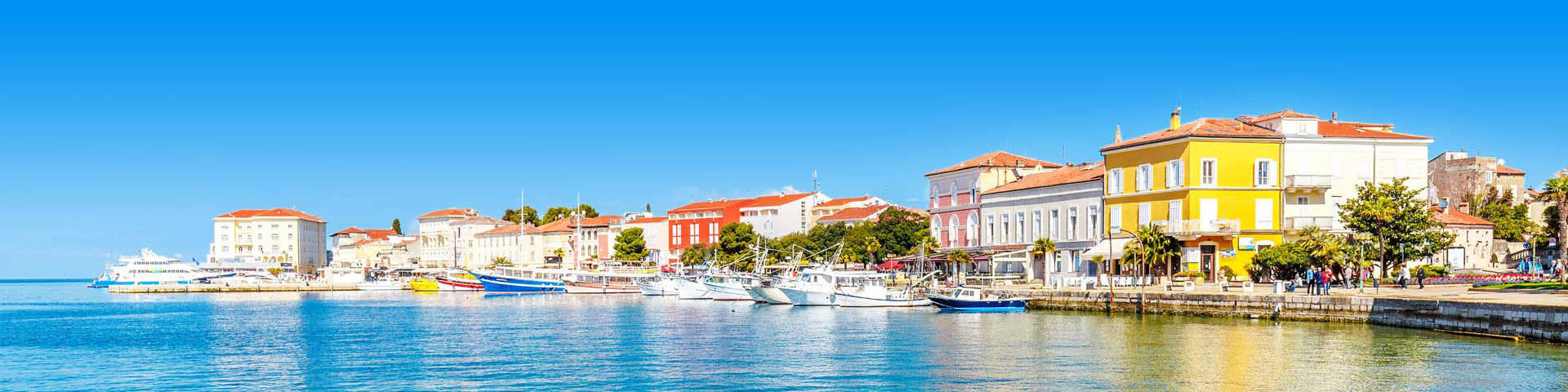 Haven stadje in Kroatië