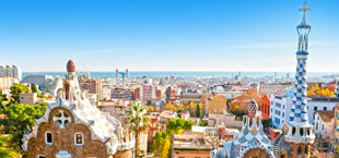 Skyline van Barcelona