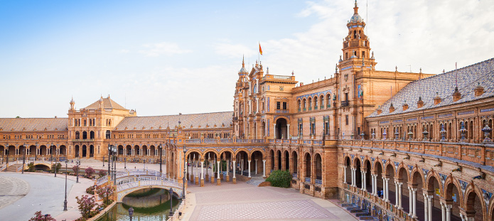 Plaza de Espana in Sevilla