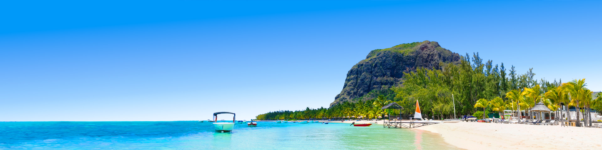 strand in Mauritius