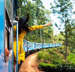 Trein in Sri Lanka