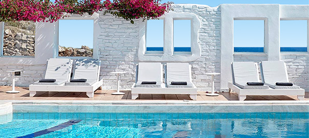 Kleinschalig hotel Mr en Mrs White Mykonos