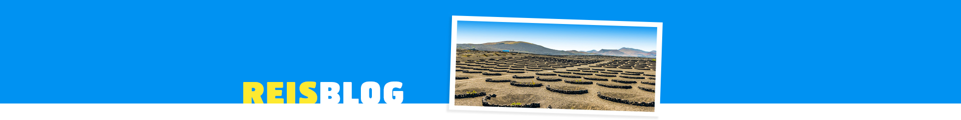 Natuur op het Canarische eiland Lanzarote in Spanje