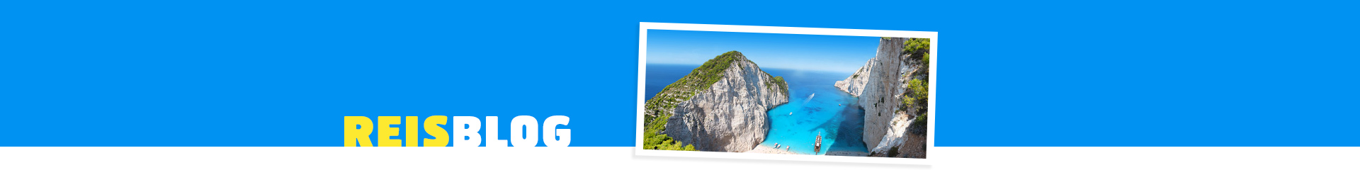 Uitzicht op het strand Navagio 'Shipwreck' Beach op Zakynthos